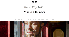 Desktop Screenshot of marian-heuser.de