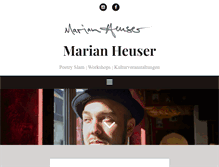 Tablet Screenshot of marian-heuser.de